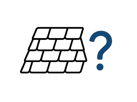 Does not identify the roofing system or material