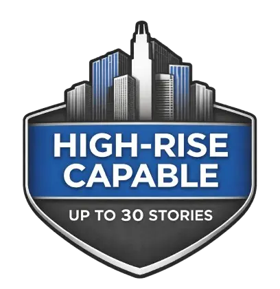 High Rise Capable badge