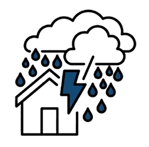 Storm-and-hail damage