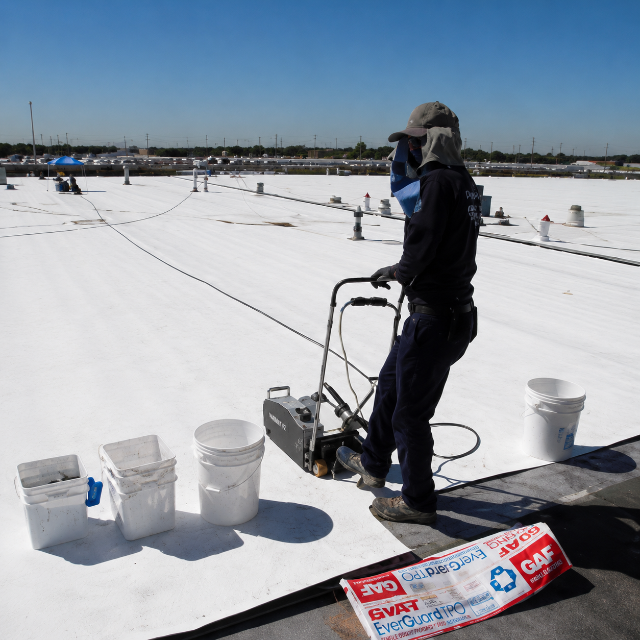 bedford park tpo roof after