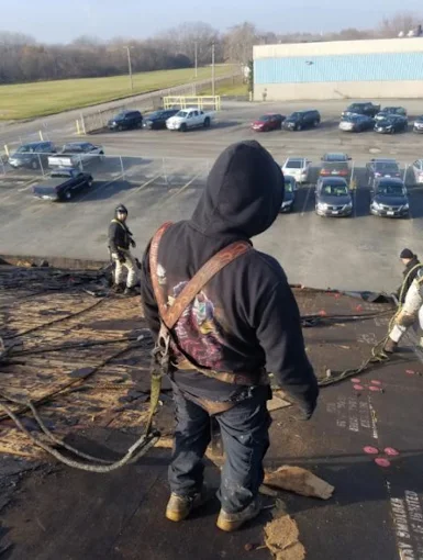 commercial roof teardown 2024-03-18