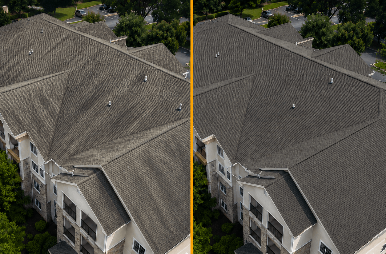roof maxx multi-family building restoration